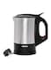 Geepas Stainless Steel Electric Kettle 1.8L Gk165N Silver/Black
