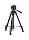 Benro Lightweight Flexible Adjustable Aluminum Tripod, Black