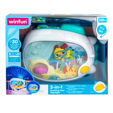 3-in-1 Soothing Seas Nightlight