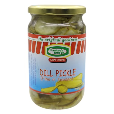 Nature's Tastes Dill Pickle 750g