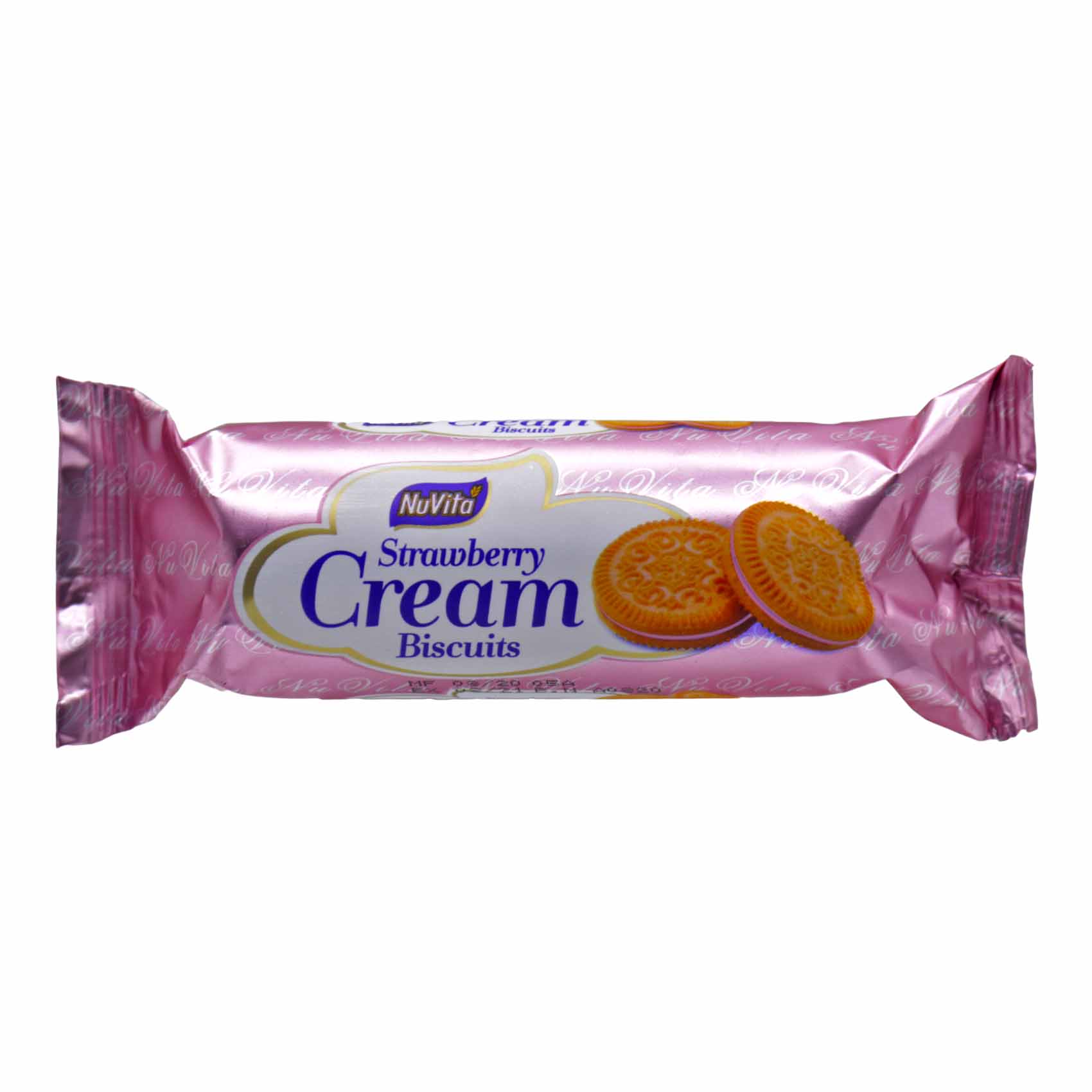 NuVita Magik Biscuitsuits with Strawberry Cream 50g