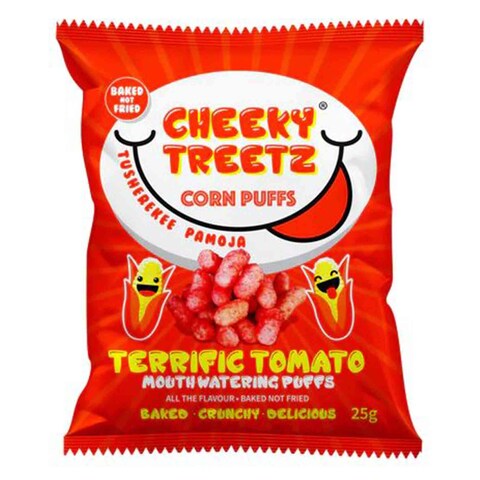 Cheeky Treetz Tomato Corn Puff 25G
