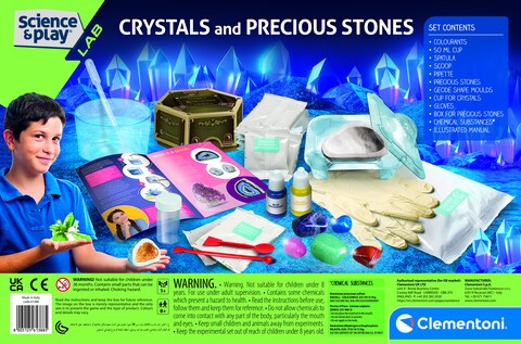 Clementoni Crystals &amp; Precious Stones