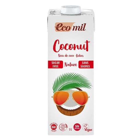 Ecomil Coconut Milk Sugar Free 1L  - Non Dairy