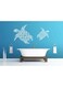 Spoil Your Wall Turtle Bathroom Wall Sticker White