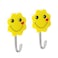 Delcasa 3 Pcs Clip Hook, Dc2034, Self Adhesive Wall Hook, Heavy Duty Waterproof For Bathroom, Kitchen, Coat, Towel, Robe Hanger