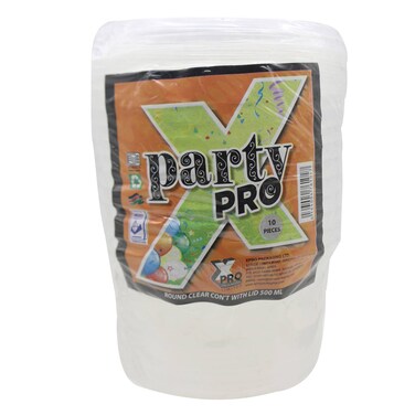 Jinice Round Container 500Ml Clear