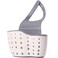 Sink Storage Basket/kitchen sink sponge holder/Kitchen Sink Caddy Sponge Holder kitchen faucet sponge Holder Hanging Ajustable Strap Faucet Caddy Kitchen Organizer Sink Accessories(Random Color)