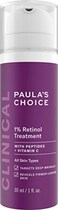 Paula'S Choice Clinical % Retinol Treatment Cream With Peptides, Vitamin C And Licorice Extract, Anti-Aging Wrinkles, Ounce, Packaging May Vary