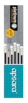 Apsara Platinum Extra Dark Pencil 12Pcs + Sharpener