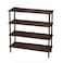 Feelings 4 Layer Wooden Shoe Rack Brwon