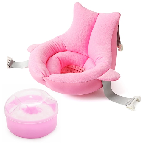 Star Babies - Soft Spot Sink Bather with Kids Powder Puff Free (Buy 1 Get 1)-Pink