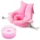 Star Babies - Soft Spot Sink Bather with Kids Powder Puff Free (Buy 1 Get 1)-Pink