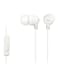 Sony - MDR-EX15AP EX Wired In-Ear Stereo Headphones with Mic White