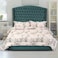 In House Maldives Velvet Bed Frame - Queen - 200x160 cm - Turquoise