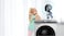 Hisense 8kg Front load  WFQP8014EVM Steam Washing System, Class A, Front Lo,  Intelligent Drum Balance Control, LED Display, Quick Program, Child Lock Warranty 1 Year