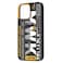 Mikwer Stylish iPhone 14 Pro Max Cover Black