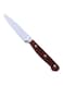 Royalford Paring Knife Silver/Brown 3.5Inch