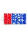 50-Piece Electrical Cables Terminal Connectors Set Blue/Red