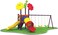 Colorland Toys New 6 in 1 Playground slide and swing Kids toys set -  CLT-12019