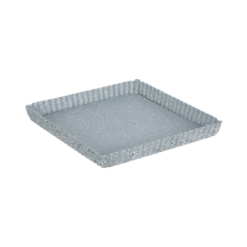Neoflam Granite Tart Mold Square Pan - 28 Cm - Grey