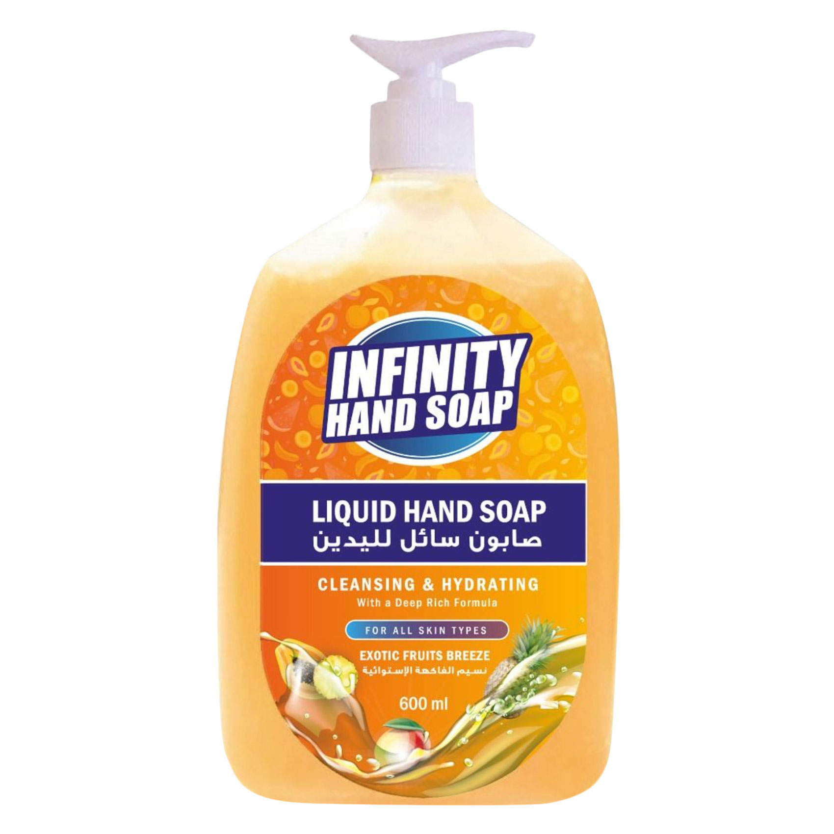 Infinity Exotic Fruits Breeze Gel Hand Soap 600ML