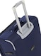 Senator Soft Shell Extra Large Checked Luggage Trolley For Unisex Ultra Lightweight Expandable Suitcase With 4 Wheels LL003 Navy Blue