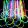 Generic 100Pcs Party Fluorescence Light Glow Sticks Bracelets Necklaces Neon For Wedding Glow Sticks Colorful
