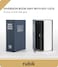 Rubik Book Safe With Key Lock, Home Dictionary Diversion Secret Book Metal Safe Lock Box, 18.5 x 11.5 x 5.5cm - Navy Blue Small