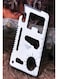 Generic - 11-In-1 Multi Function Credit Card Style Survival Tool Kit Silver