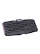 Xtrike Me Membrane Backlight Gaming Keyboard, Black