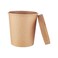 Hotpack kraft soup cup 16oz &times; 5 pieces