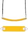 RBWTOYS Outdoor Swing Seat with Colorful Chain.  Model RW-13125. Yellow