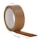 Brown Packaging Tape, 2 inches x 50 yards Strong Heavy Duty Packing Tape for Parcel Boxes, Moving Boxes, Large Postal Bags, Office Use [6 Rolls]