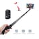 Generic-Selfie Stick Aluminum Alloy BT Phone Selfie Stick Free Retractable Rod