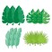 Creative Converting Juvenile Birthday Leaf Cutouts 3-Pieces- 8-Inch x 7.2-Inch Size