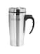 Royalford Travel Mug Silver/White 470ml