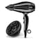BaByliss AC Dryer with Concentrator Nozzle 6715DSDE, Black, 2400 W