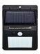 Generic 20 Led Motion Sensor Solar Light Black