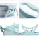 JMB Collapsible Foot Soaking Bath Basin With Massage Roller | Large Size For Soaking Feet | Pedicure And Massager Tub For At Home Relax Foot Spa Treatment (Green)