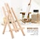 Generic Wal Front 40cm Mini Artist Wooden Table Folding Painting Easel Frame Foldable Studio H-Frame Desktop Art Easel Sketch Draw Stand