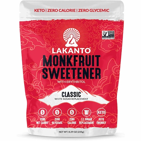 Buy Lokanto Classic Monkfruit Sweetener 235g in UAE