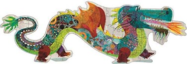 Djeco Leon The Dragon Giant Floor Jig Saw Puzzle
