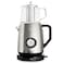 Feller Germany TS290 SS 2200W Retro Style 1.7L 2-in-1 Stainless Steel Body Tea Maker+Kettle Silver