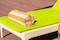 Comfy Set of 2 600 gsm 100% Cotton Pool &amp; Bath Towel 90x180cms -Yellow