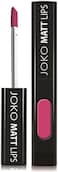 Joko Matt Lips Mattifying Lip Gloss Paraben Free, Creamy Texture (061 Pink Passion)