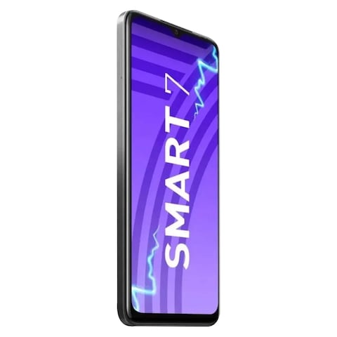 Infinix Smart 7 - 6.6-inch 64GB/4GB Dual SIM 4G Smartphone - Black