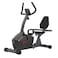 YALLA HomeGym Recumbent Exercise Bike with 8 Manual Resistance Levels, Easy Adjustable Seat, 4 KG Magnetic Flywheel with LCD Display, Anti-Slip Pedals &amp; Foot Straps