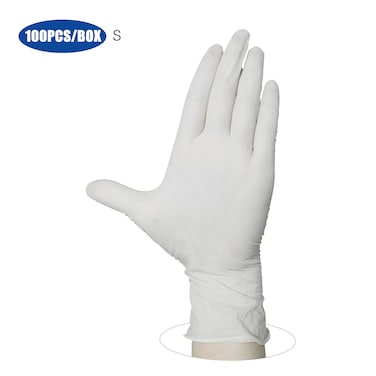 Generic-Disposable PVC Gloves Powder Free Gloves for Home Restaurant Kitchen Catering Food Process Use 100PCS/Box