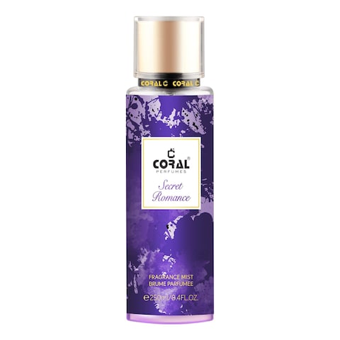Coral Perfumes Secret Romance Fragrance Mist - 250ml